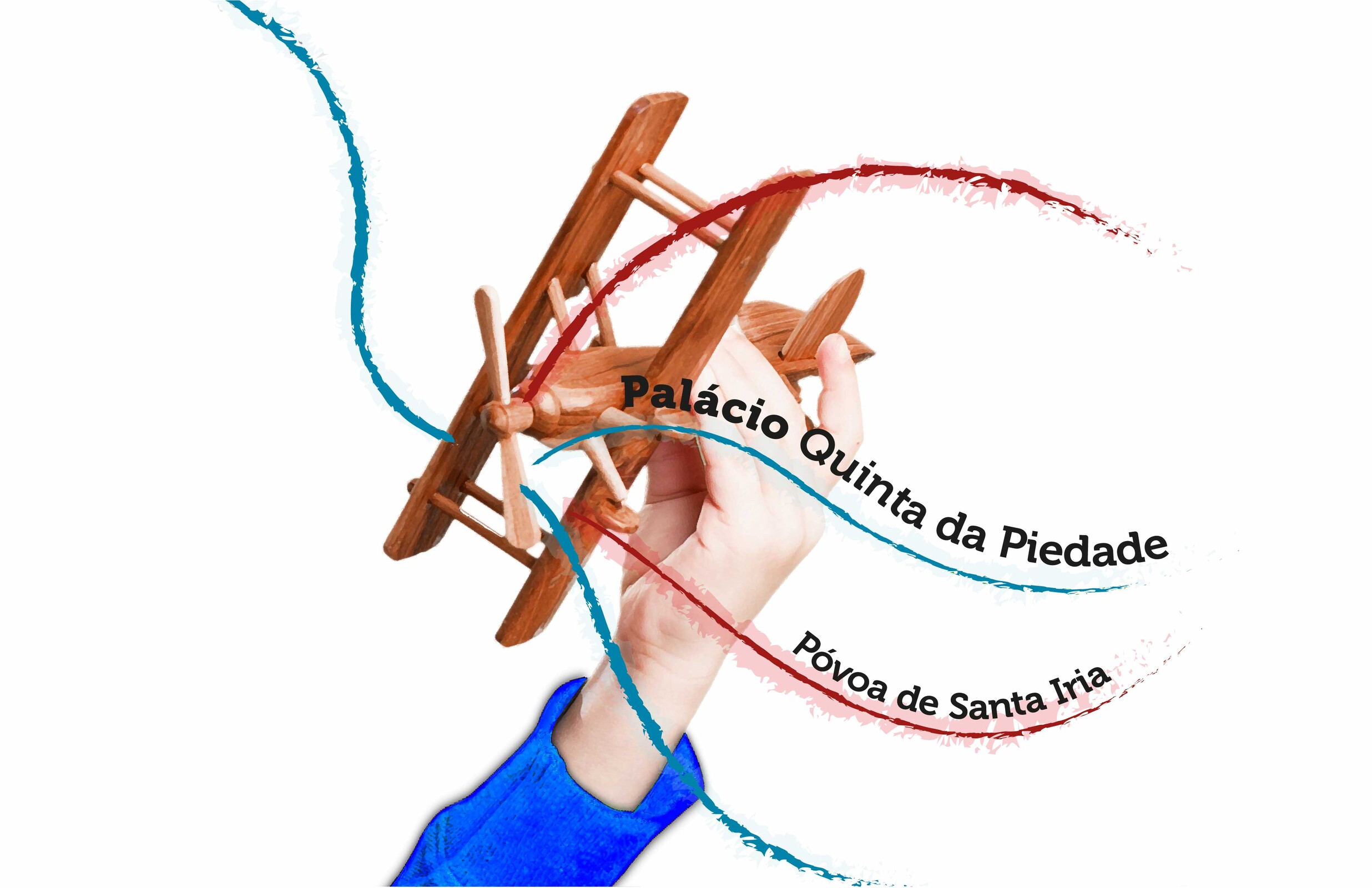 Cartaz: "O Palácio para os Pequeninos" com Oficina de Teatro "Soprar o Vazio"