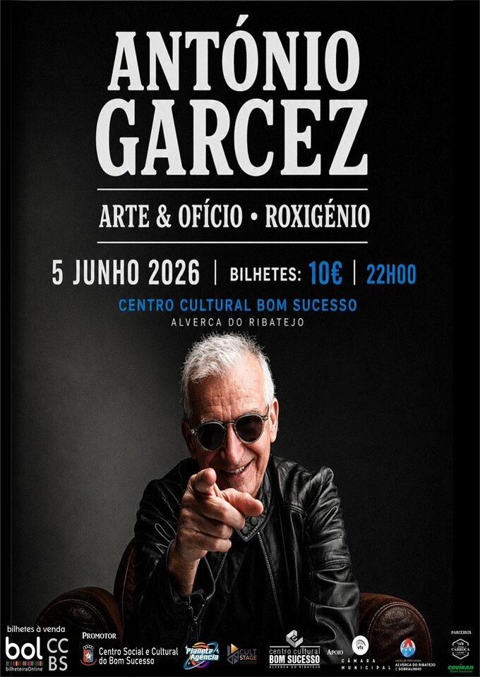 Cartaz: António Garcez - Arte & Ofício | Roxigénio