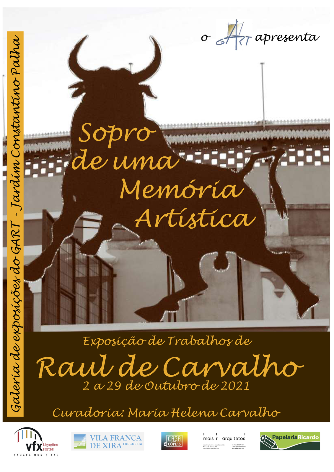 Exposição de homenagem ao artista Raul de Carvalho