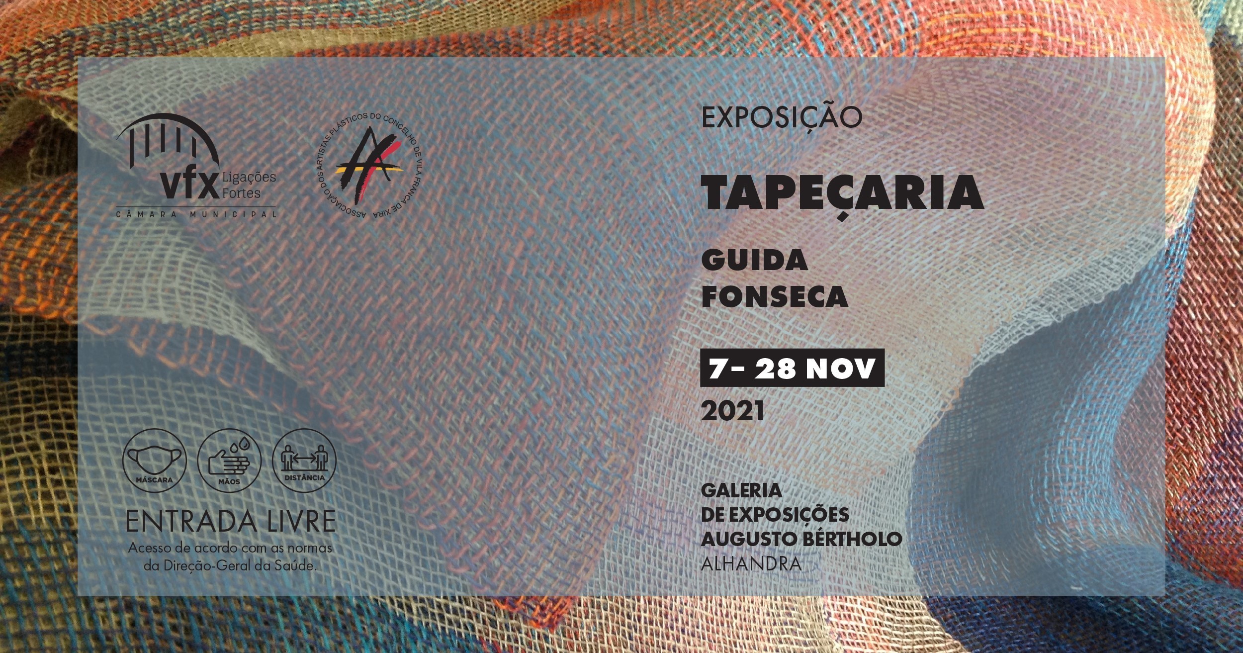 Exposição 'Tapeçaria', de Guida Fonseca