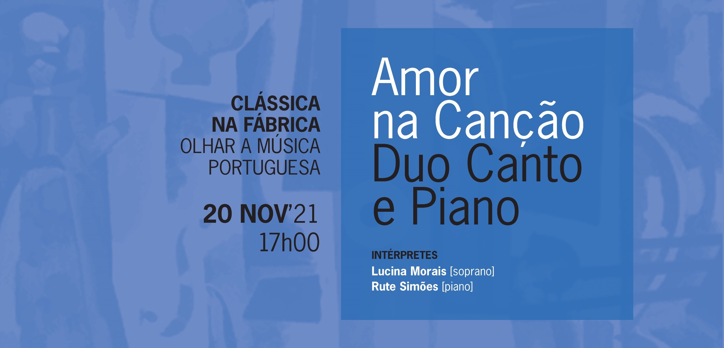 Clássica na Fábrica com Amor na Canção - Duo Canto e Piano