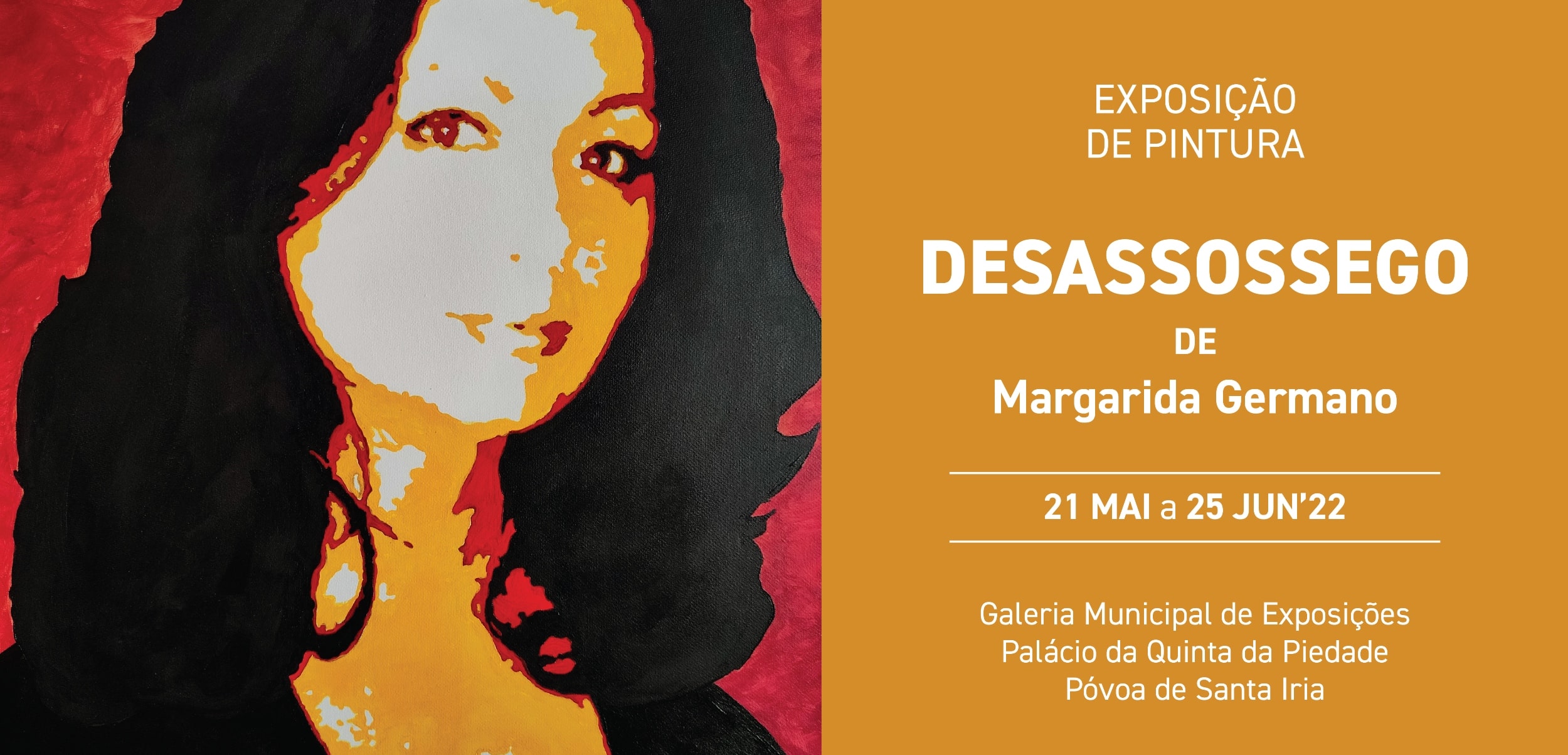 Exposição de pintura "Desassossego", de Margarida Germano