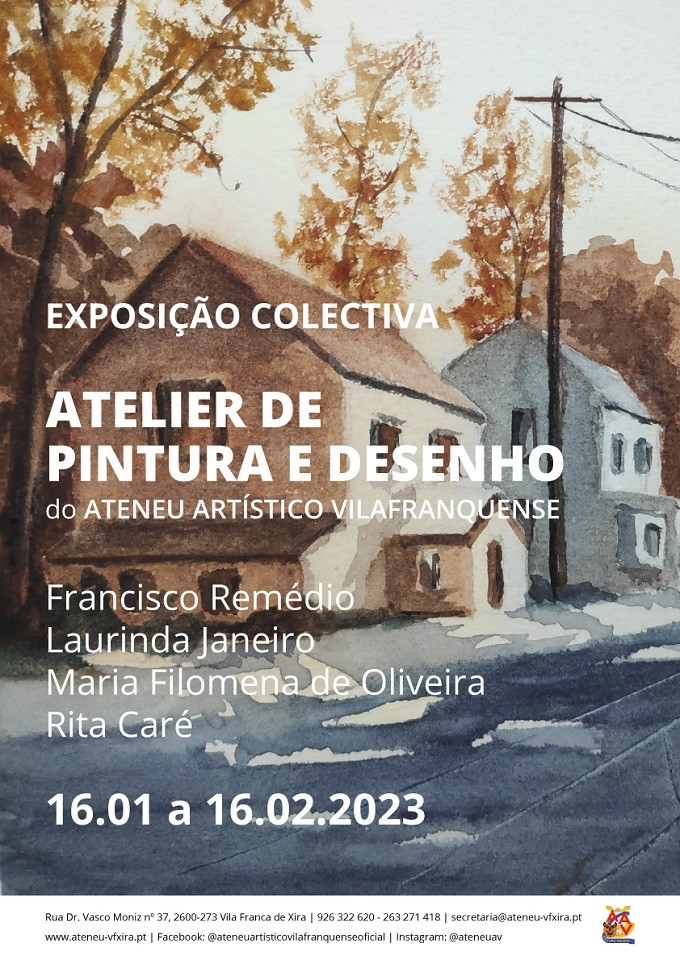 Exposição Colectiva - Atelier de Pintura e Desenho