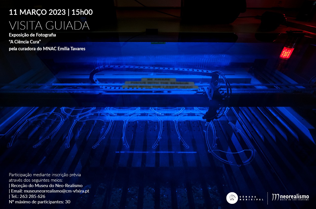 Visita guiada à Exposição de Fotografia "A Ciência Cura", pela curadora do MNAC Emília Tavares