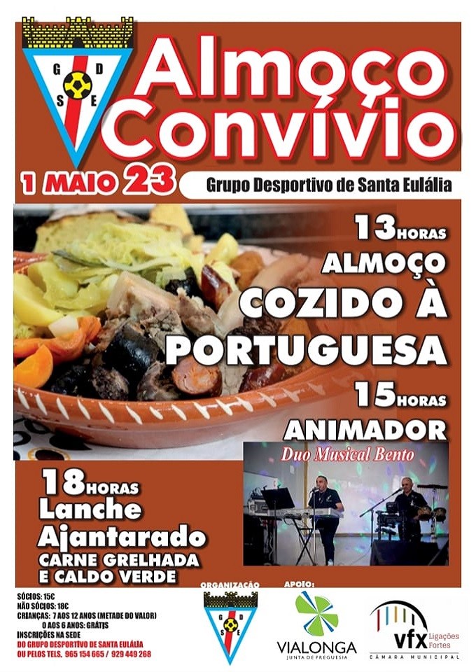 Almoço Convívio Grupo Desportivo de Santa Eulália