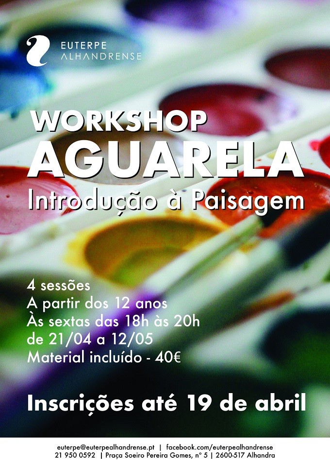 Workshop Aguarela - Introdução à Paisagem