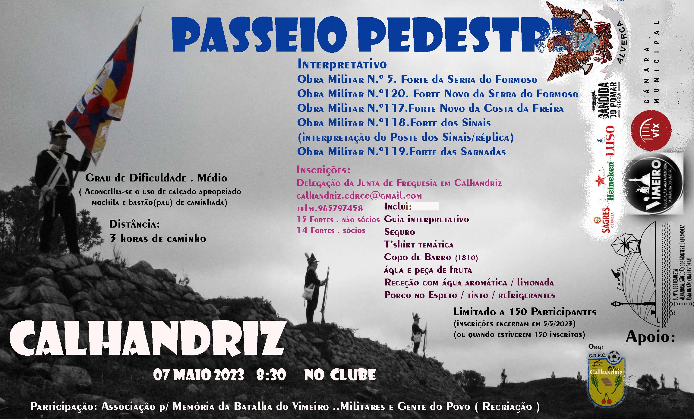 Passeio Pedestre - Calhandriz