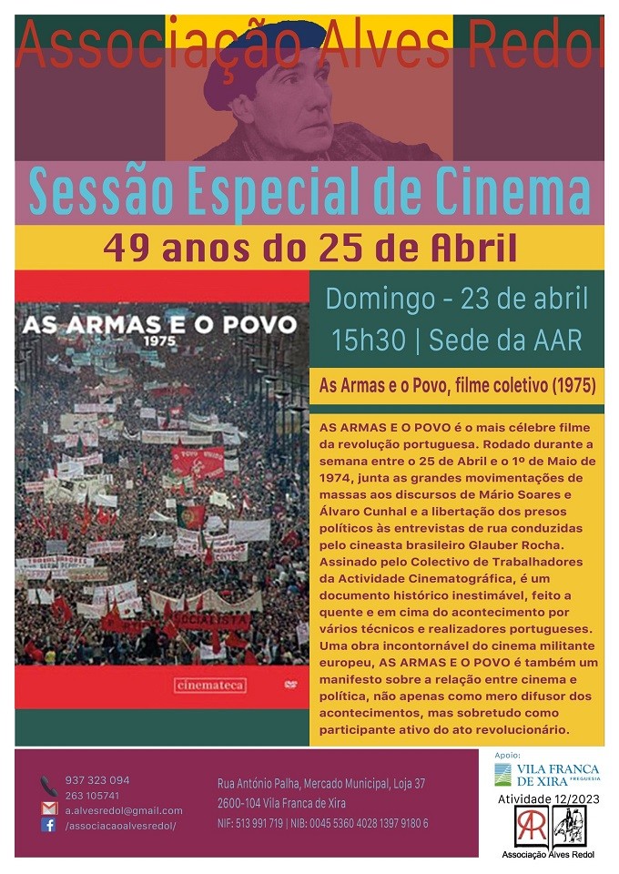 Sessão Especial de Cinema - As Armas e o Povo