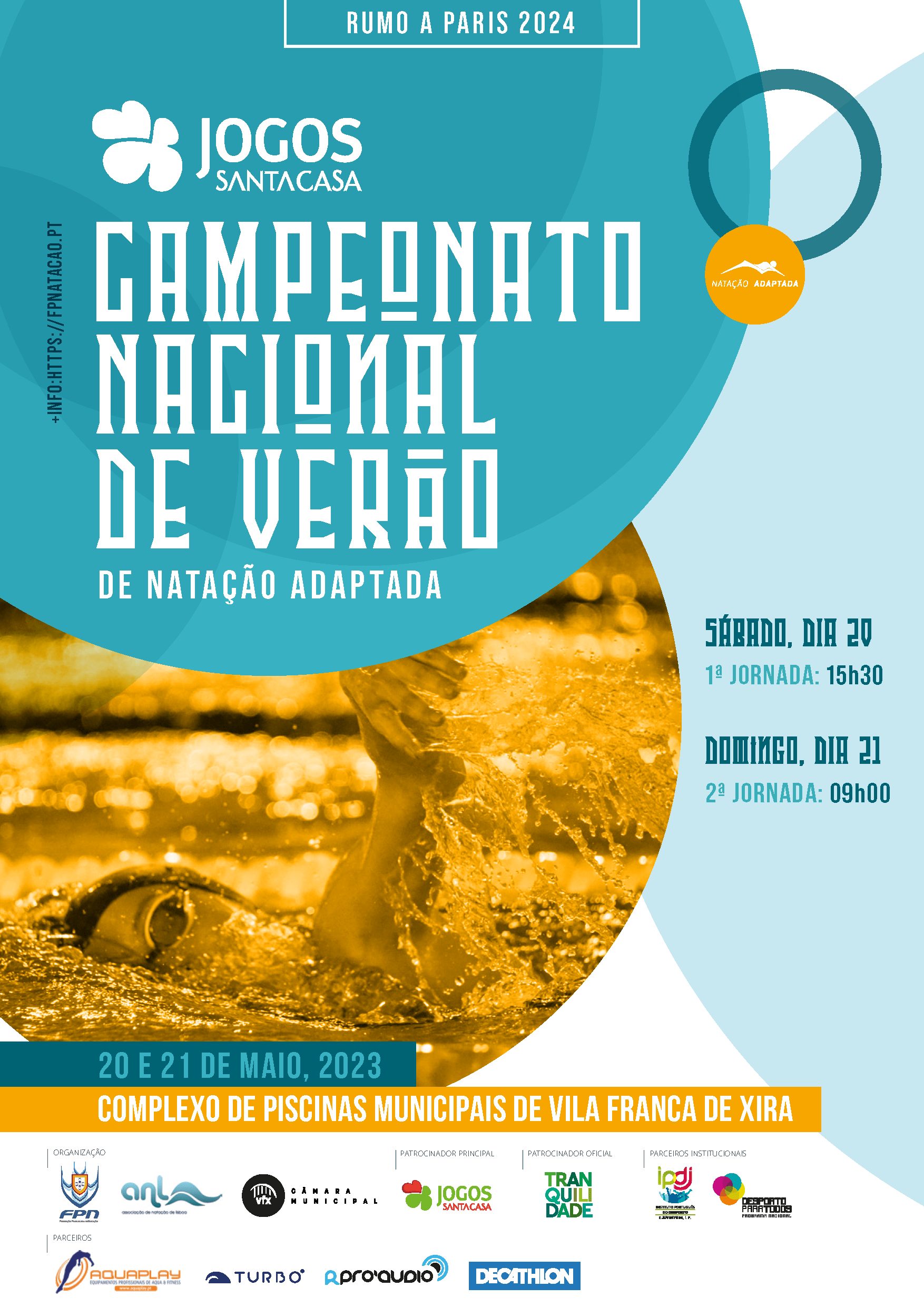 Campeonato Nacional de Verão de Natação Adaptada junta cerca de 160 atletas na Piscina Municipal ...