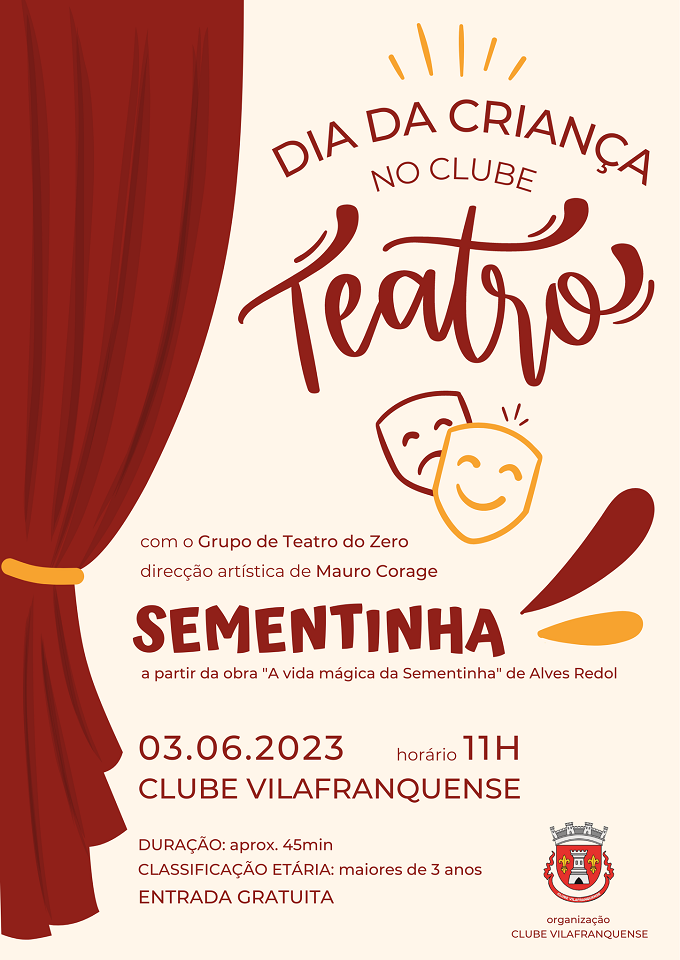 Dia da Criança no Clube - Teatro "Sementinha"