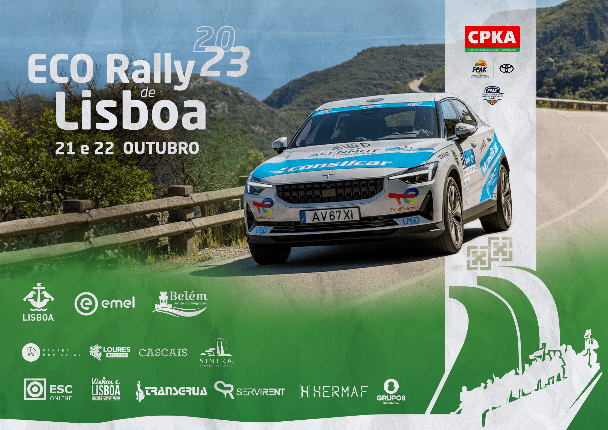 Concelho de Vila Franca de Xira volta a acolher o Eco Rally de Lisboa