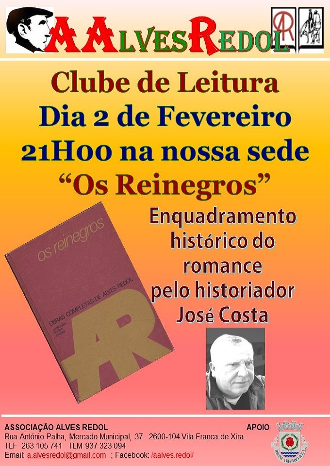 Clube de Leitura - Os Reinegros