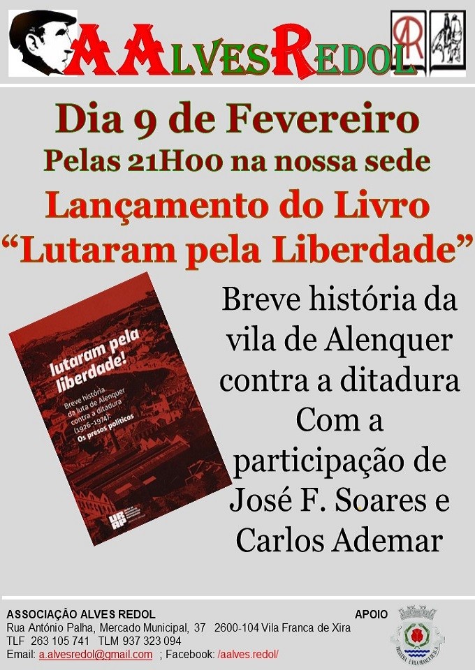 Lançamento Livro - Lutaram pela Liberdade