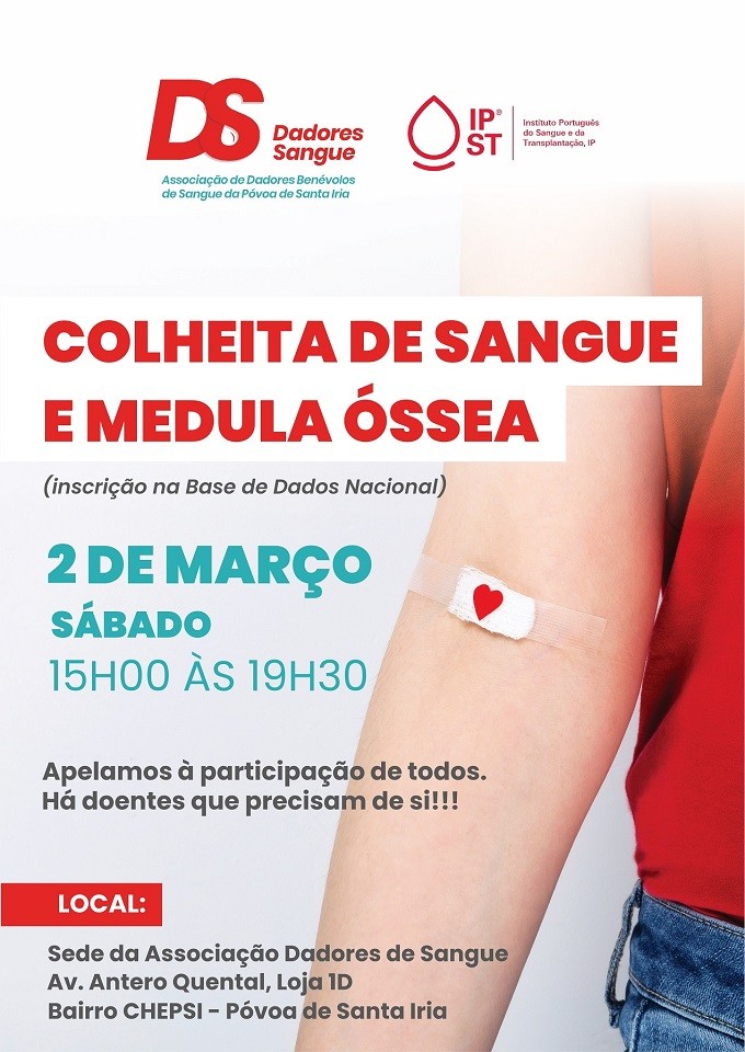 Colheita de Sangue e Medula Óssea