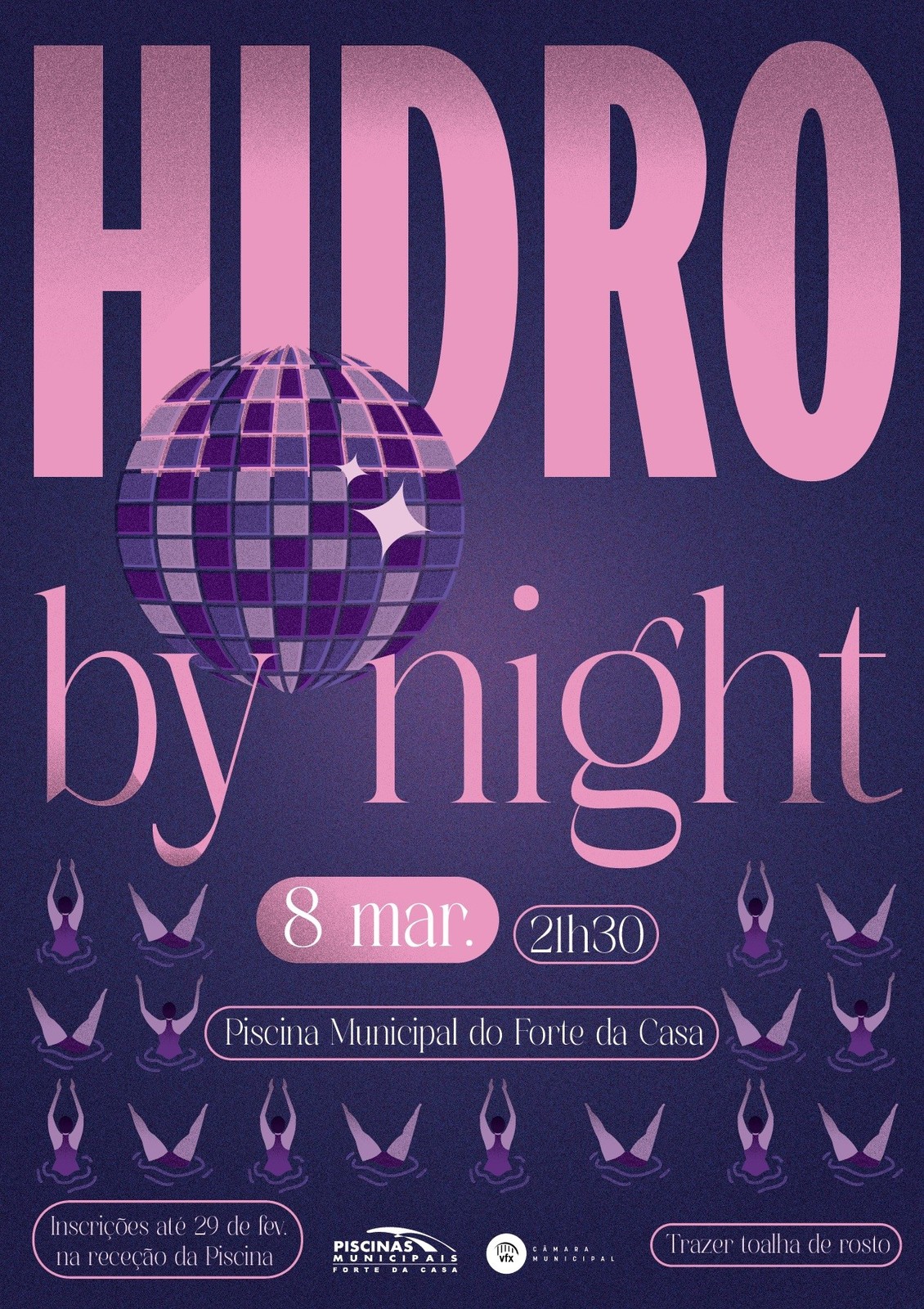 Câmara Municipal de Vila Franca de Xira promove “Hidro By Night” - Masterclass de Hidroginástica 