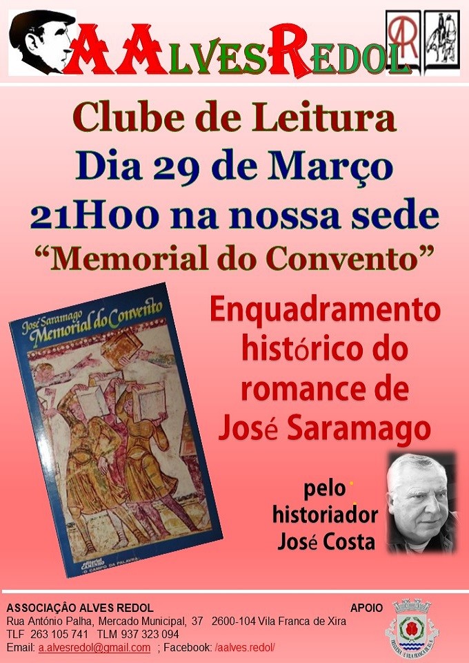 Clube de Leitura - Memorial do Convento