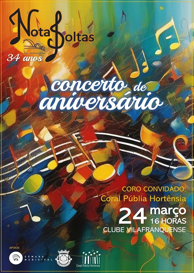 Concerto de Aniversário do Coro Notas Soltas