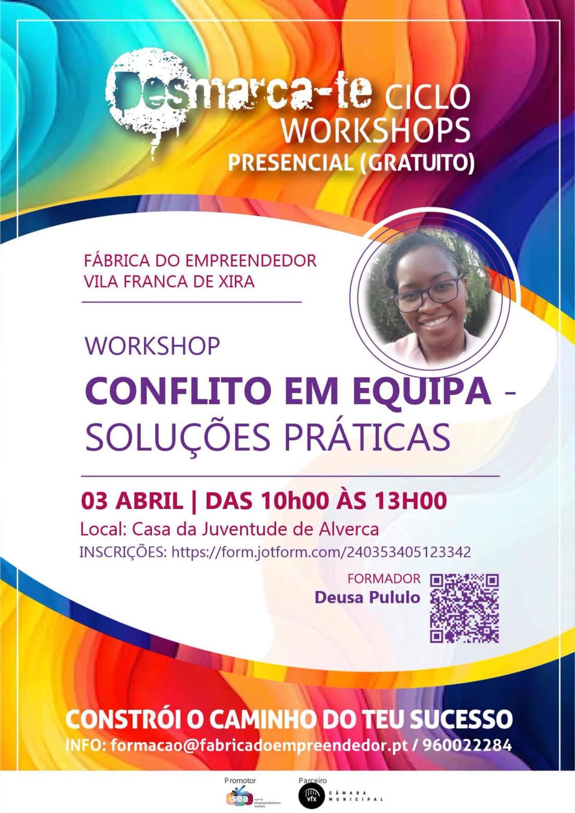 Casa da Juventude de Alverca acolhe workshop "Conflito em Equipa – Soluções Práticas"