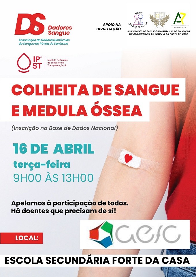 Colheita de Sangue e Medula Óssea