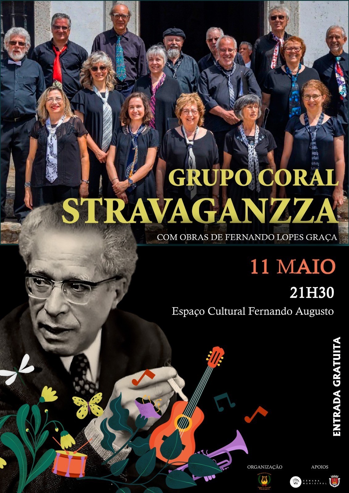 Concerto com o Grupo Coral Stravaganzza