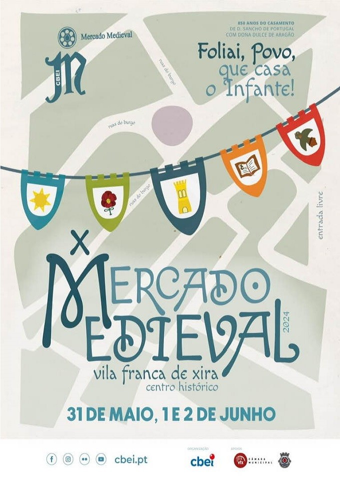 Mercado Medieval`24 no Centro Histórico de Vila Franca de Xira