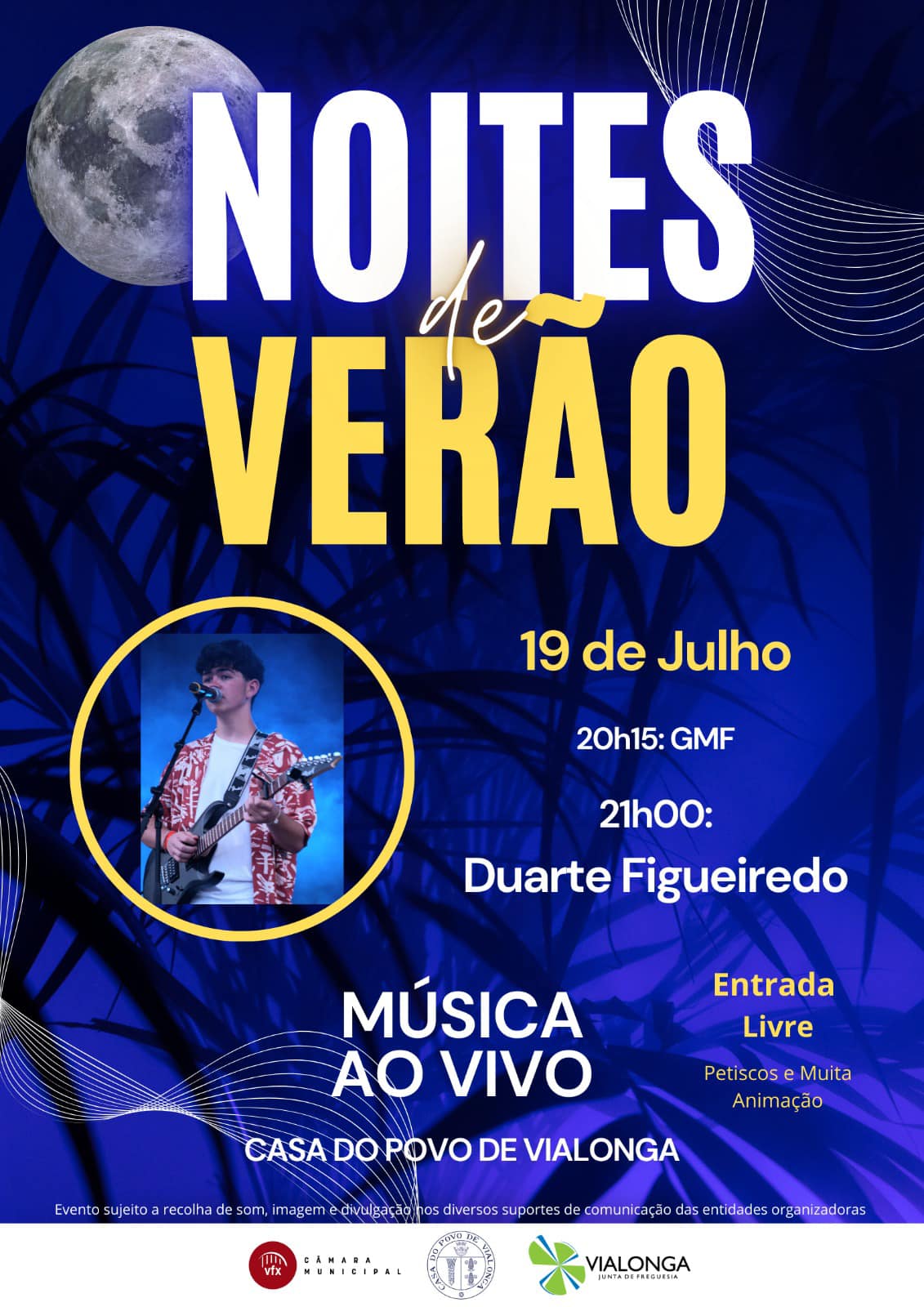 Vialonga acolhe as "Noites de Verão '24" com música e cultura 