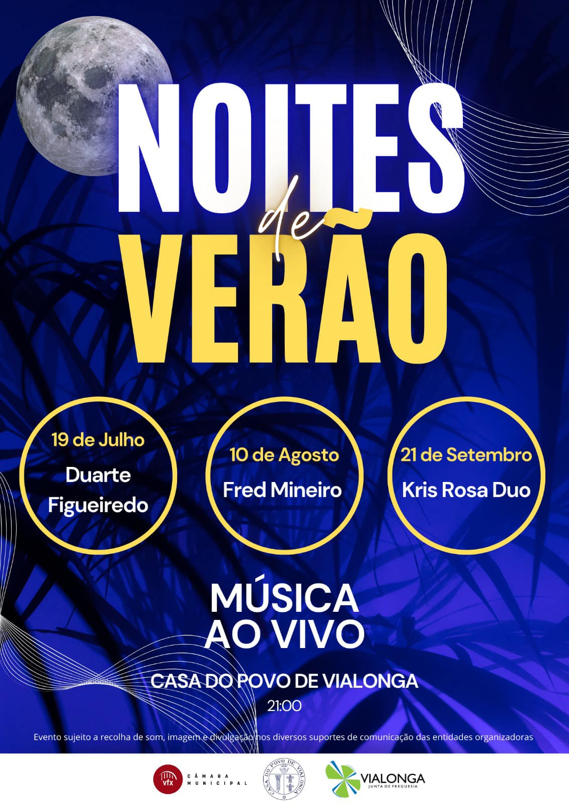 Vialonga acolhe as "Noites de Verão '24" com música e cultura 