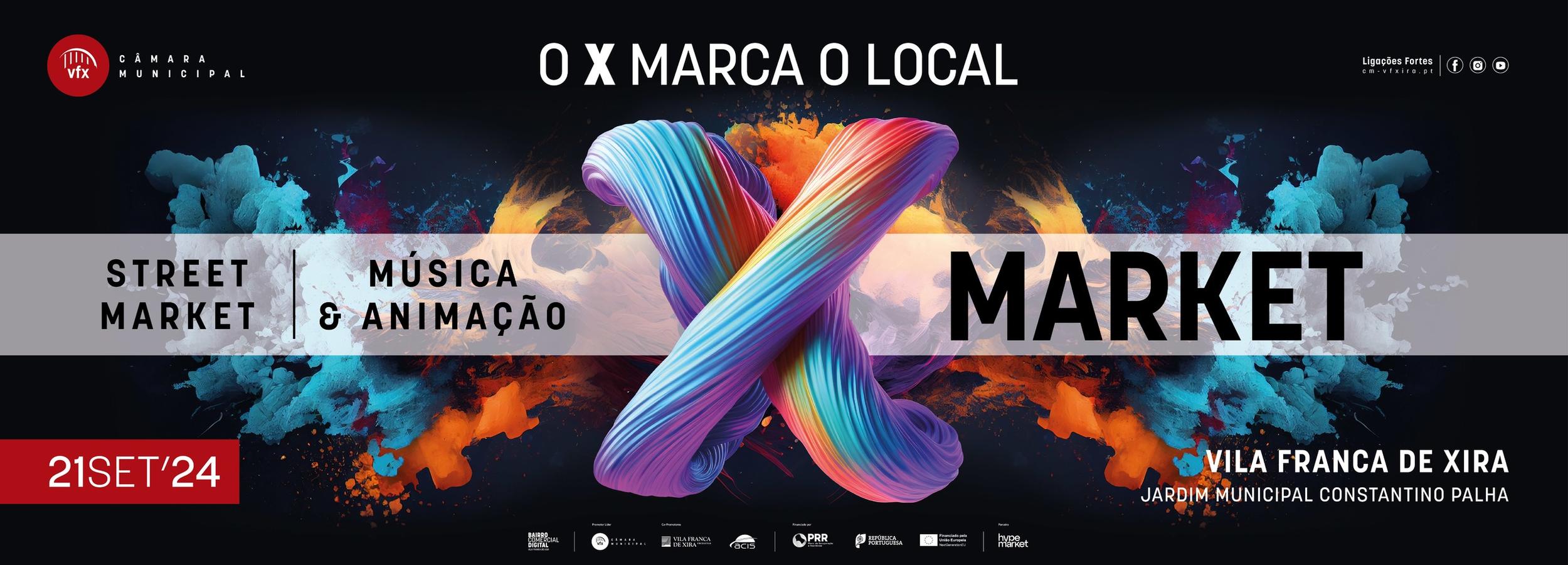 “X Market” a 21 de setembro: um super evento para todos!