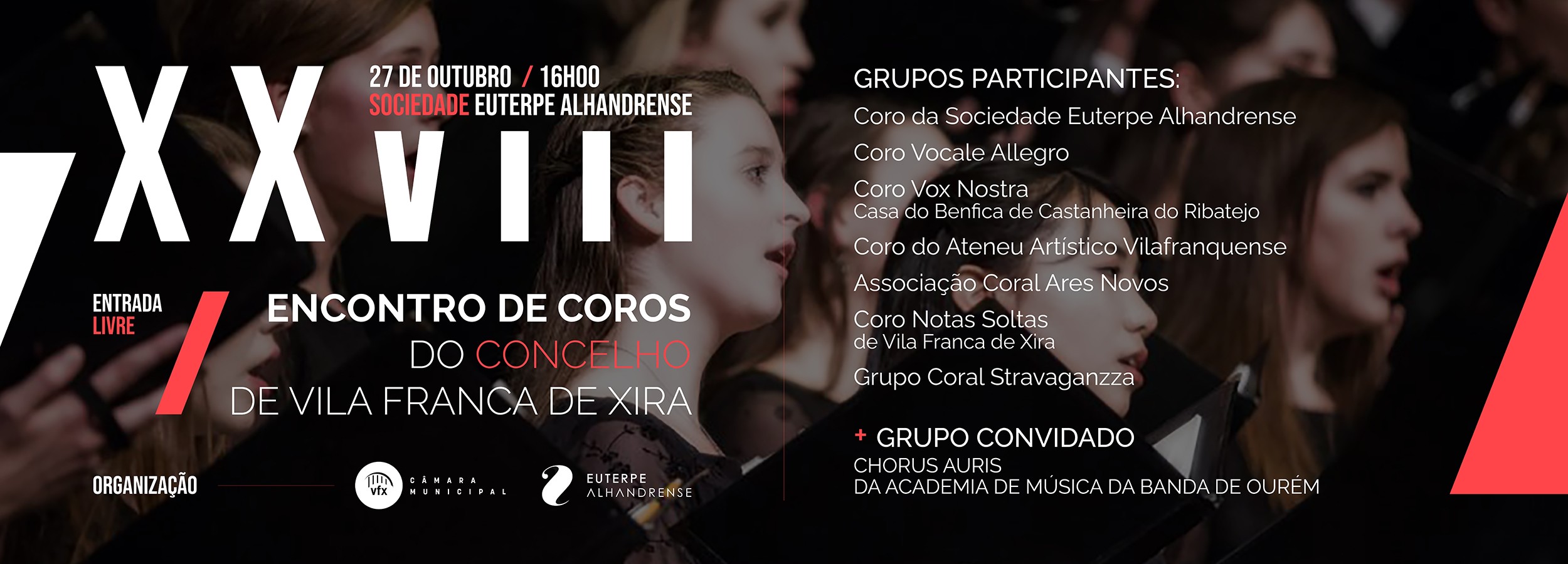 18.º Encontro de Coros do Concelho reúne talentos locais e nacionais