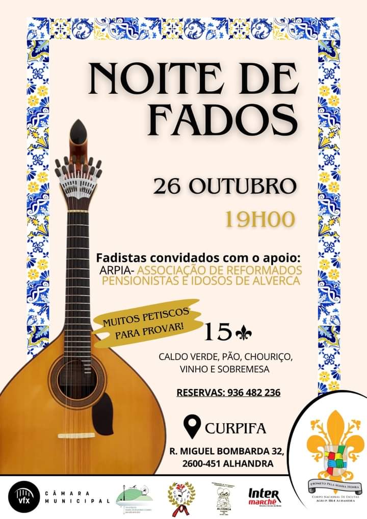 Noite de Fados na CURPIFA