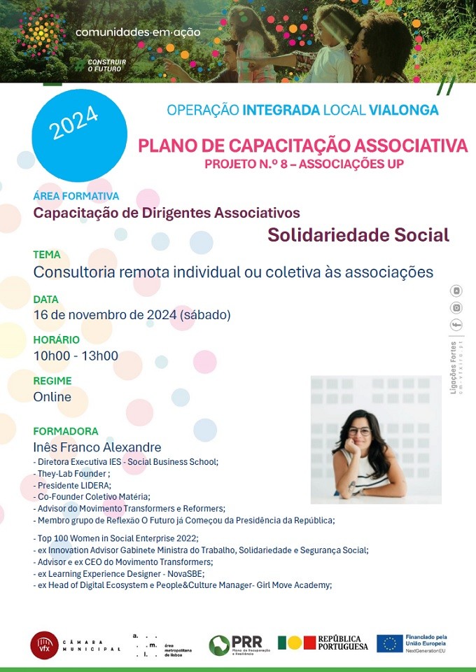 Plano de Capacitação de Dirigentes Associativos - Projeto 8 Associações Up