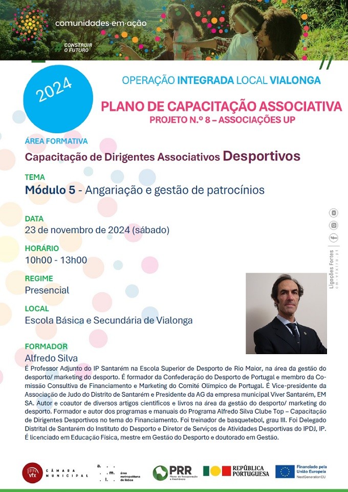 Plano de Capacitação de Dirigentes Associativos - Projeto 8 Associações Up