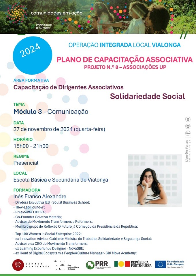 Plano de Capacitação de Dirigentes Associativos - Projeto 8 Associações Up