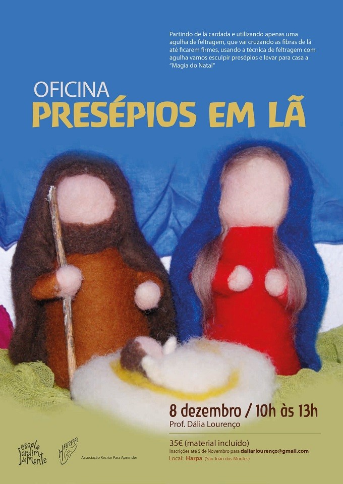 Oficina Presépios em Lã