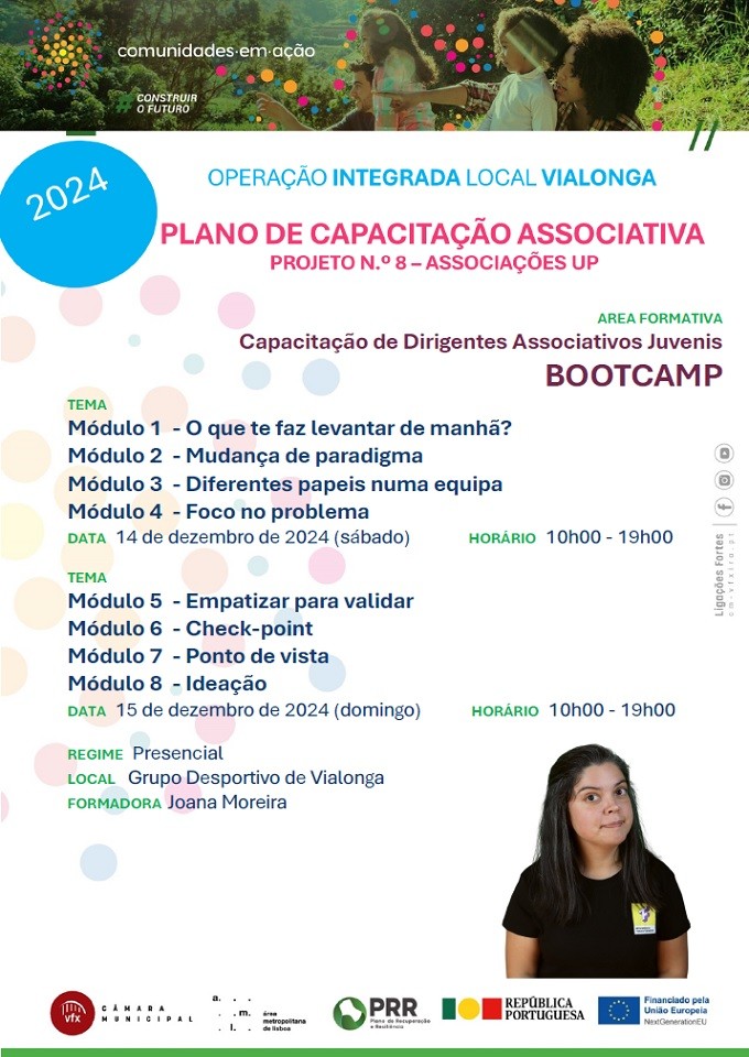 Plano de Capacitação de Dirigentes Associativos - Projeto 8 Associações Up