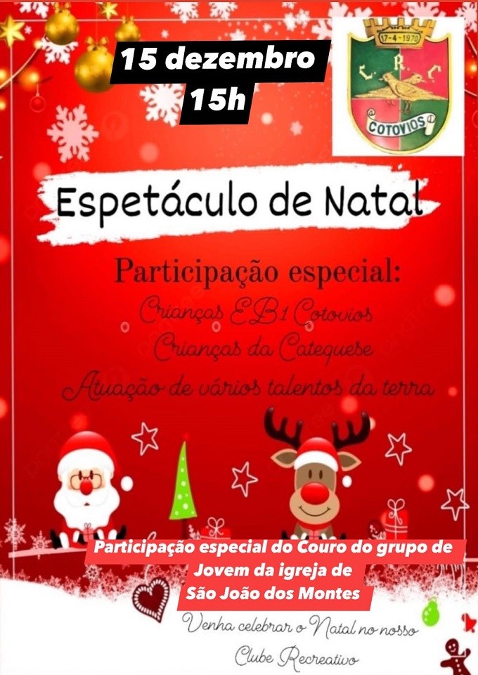 Espetáculo de Natal - Cotovios