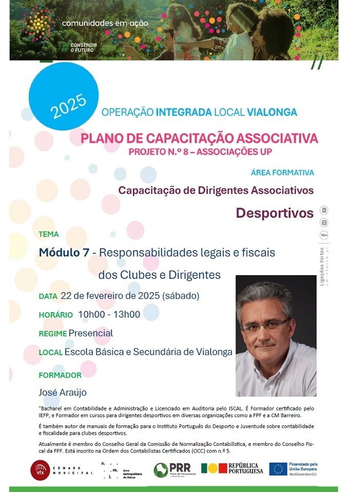 Plano de Capacitação de Dirigentes Associativos - Projeto 8 Associações Up