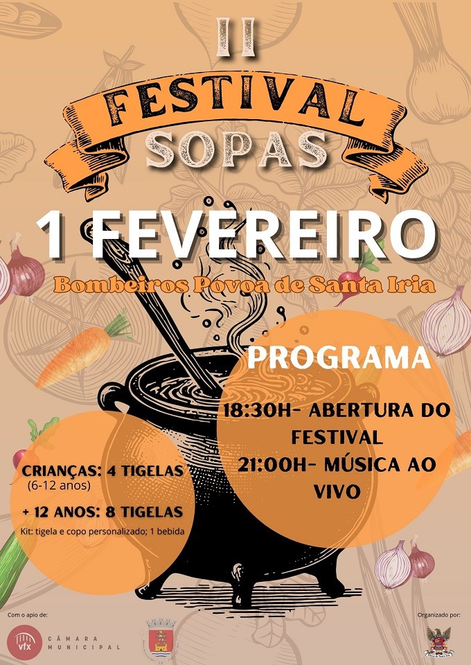 II Festival das Sopas dos Bombeiros Voluntários da Póvoa de Santa Iria