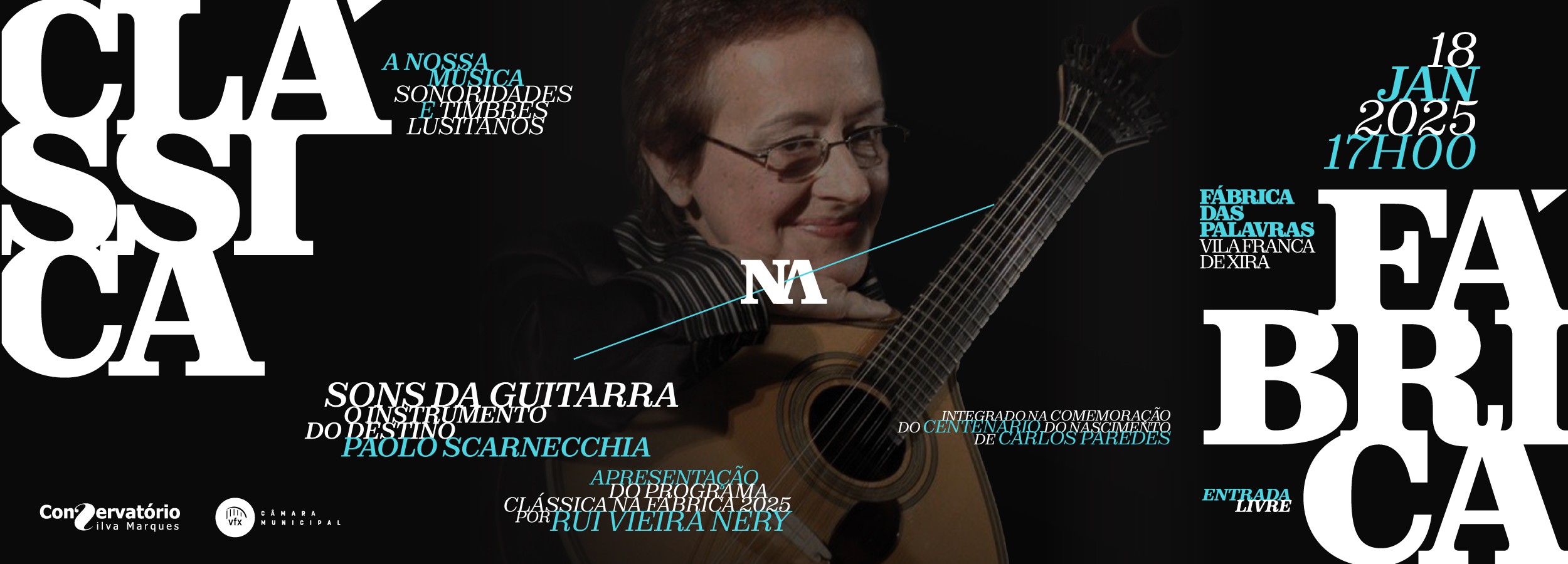 Clássica na Fábrica 2025: com atuação de Luísa Amaro e Gonçalo Lopes