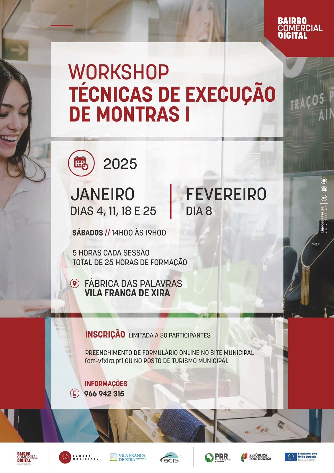 Workshop "Técnicas de Execução de Montras – Nível 1"