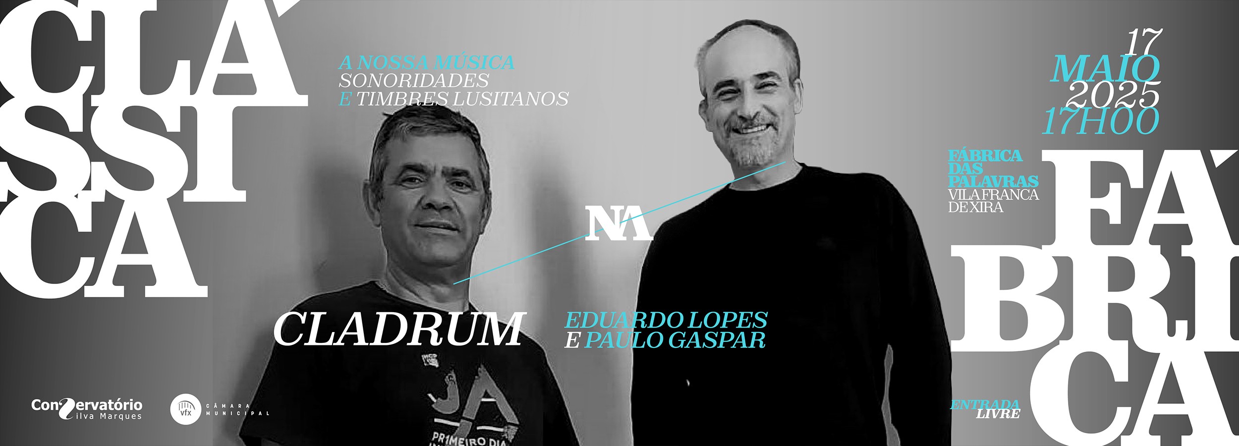 Clássica na Fábrica: Uma fusão entre clarinete e percussão