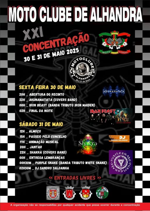 XXI Concentração - Moto Clube de Alhandra