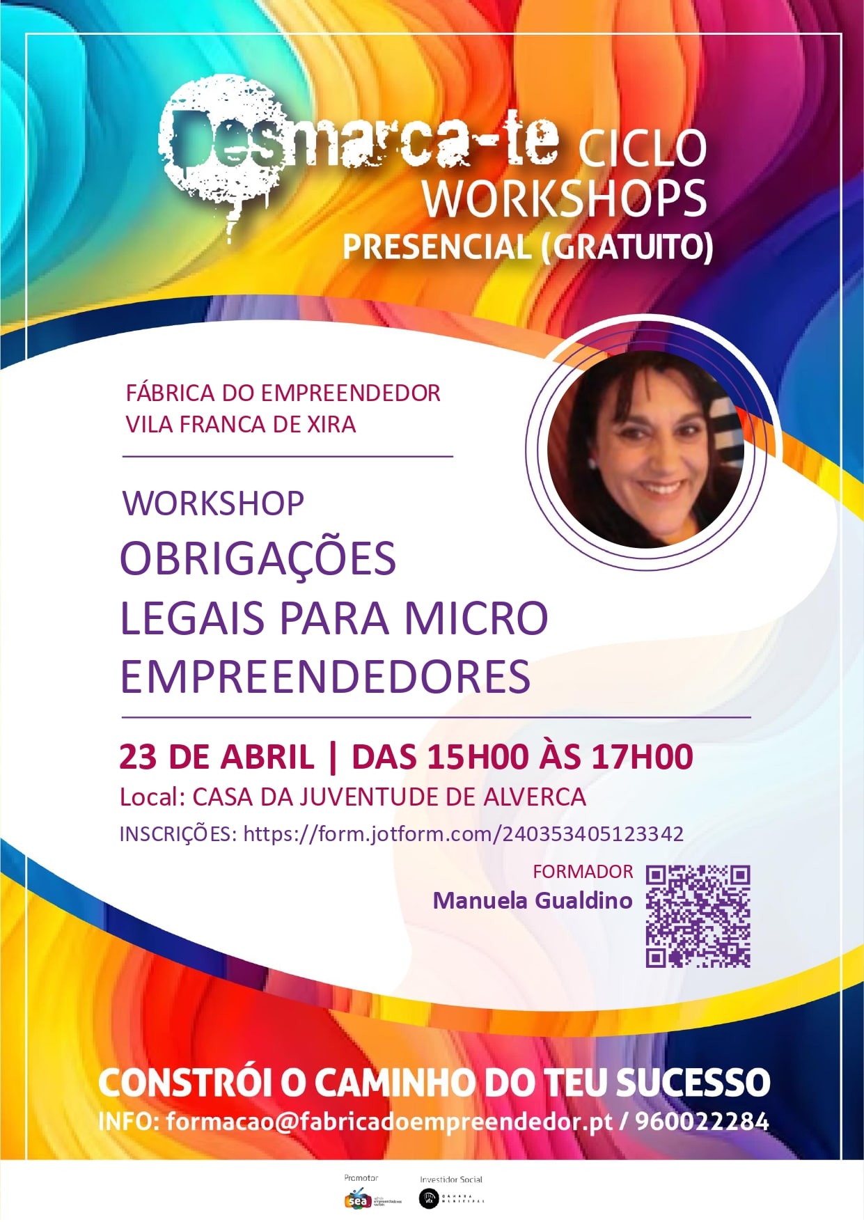 Workshop gratuito sobre deveres legais para quem tem um pequeno negócio