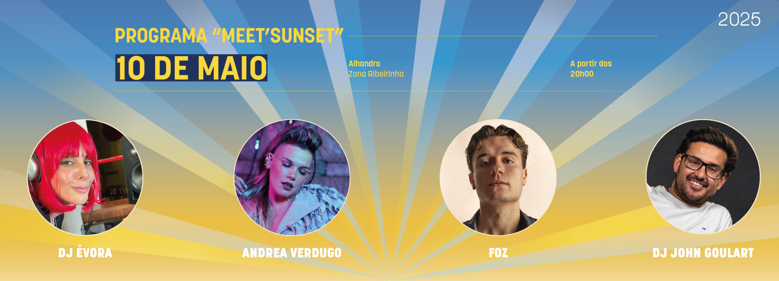 Festival “Meet´Sunset” marca o início da música no Programa “Maio, Mês da Juventude”