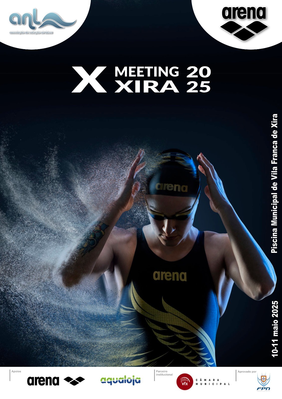 Município de Vila Franca de Xira acolhe a 10.ª edição do Meeting Xira em natação