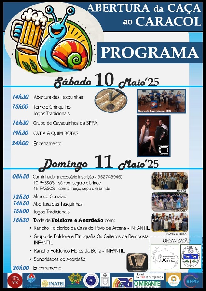 Abertura da Caça ao Caracol
