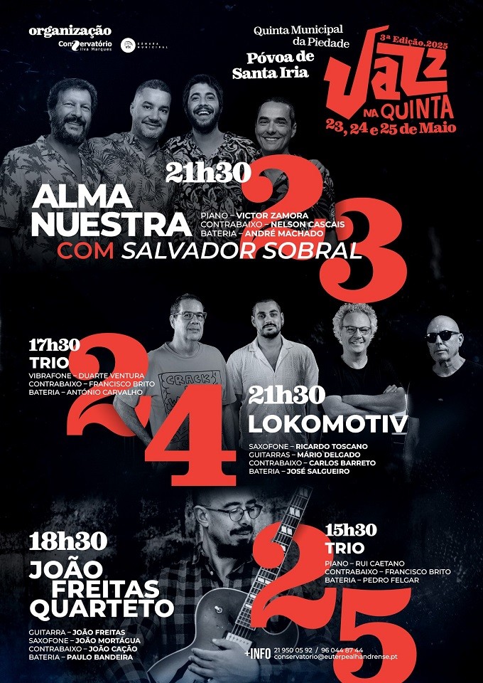 "Jazz na Quinta" regressa à Póvoa de Santa Iria