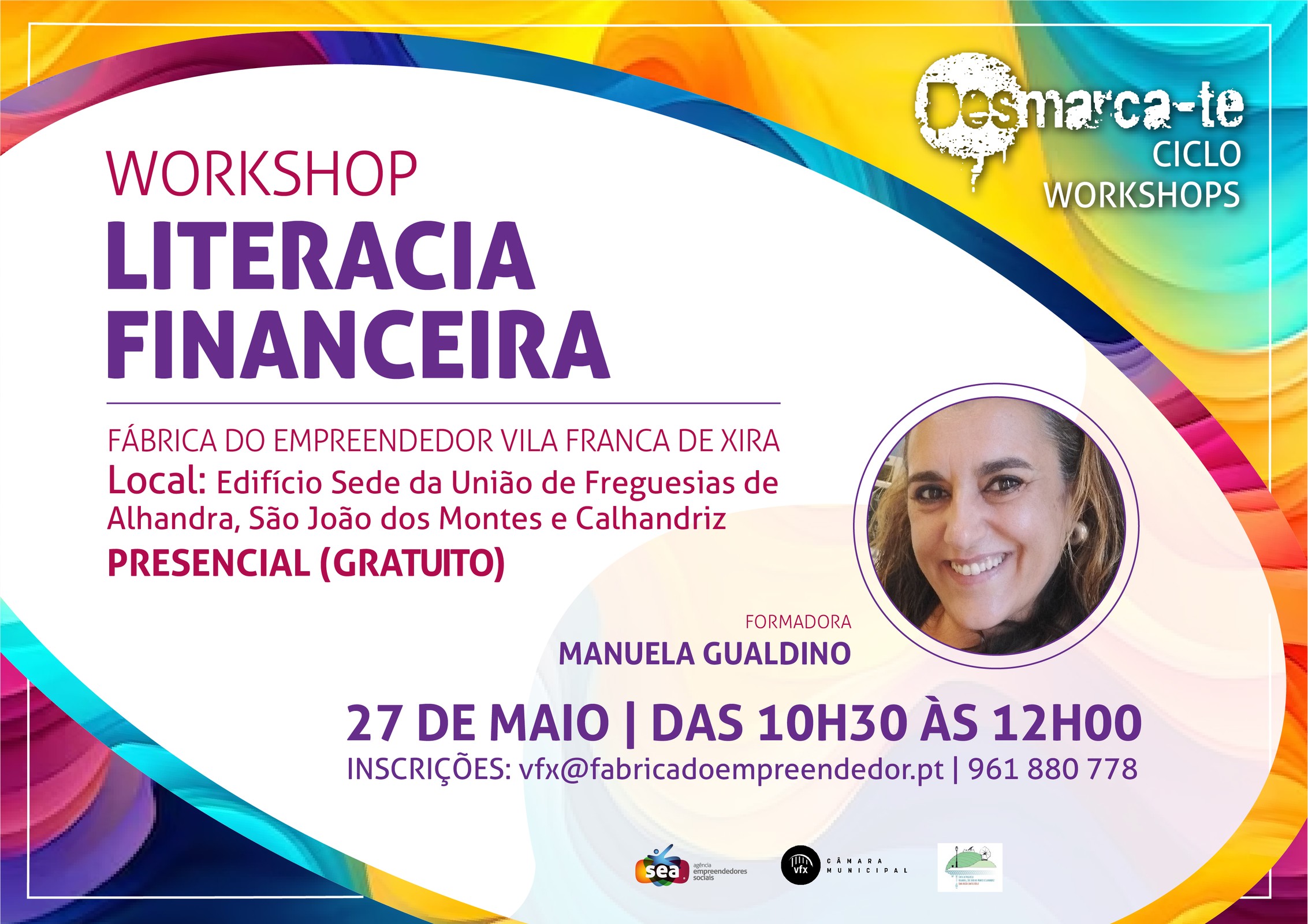 Fábrica do Empreendedor promove workshop prático de literacia financeira em Alhandra