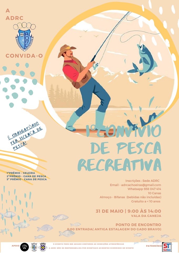 1.º Convívio de Pesca Recreativa