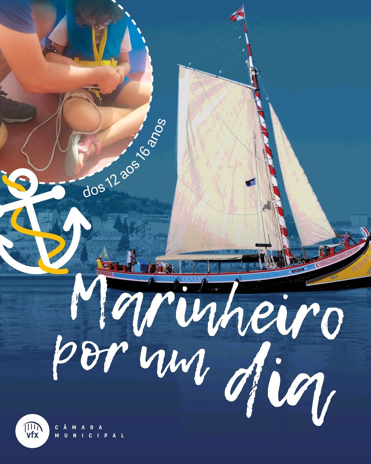 Vem ser “Marinheiro por um dia” no “Liberdade”!
